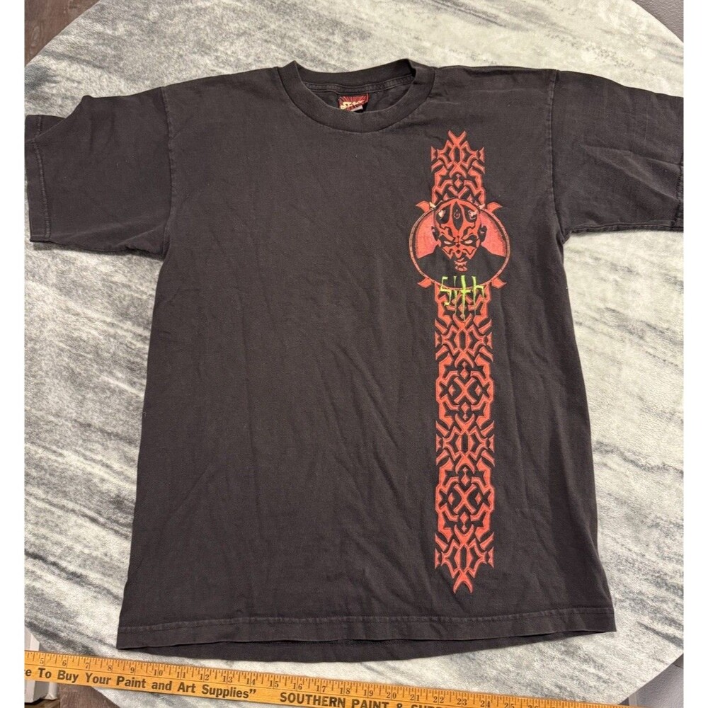 Vintage Rare Star Wars Tee Darth Maul Sith Shirt The Phantom Menace Large